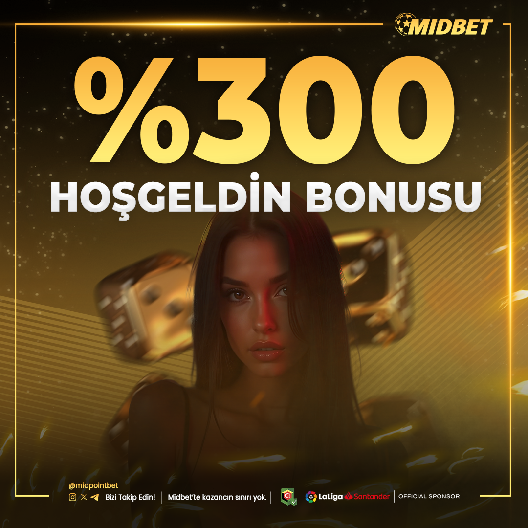 Midbet %300 Hoşgeldin Bonusu